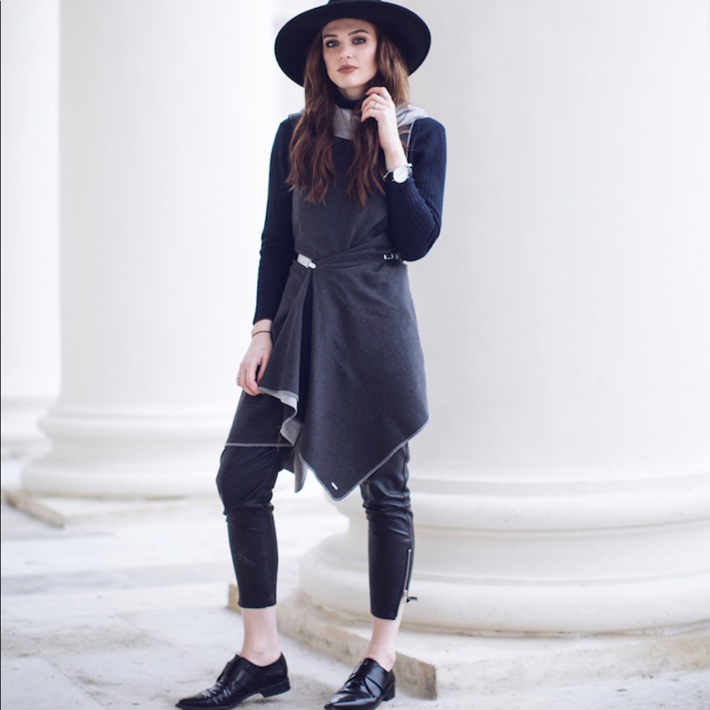 West and Dress - black / grey